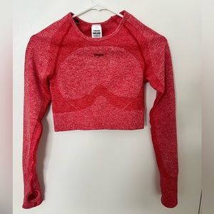 Gymshark Red Mark Crop Top